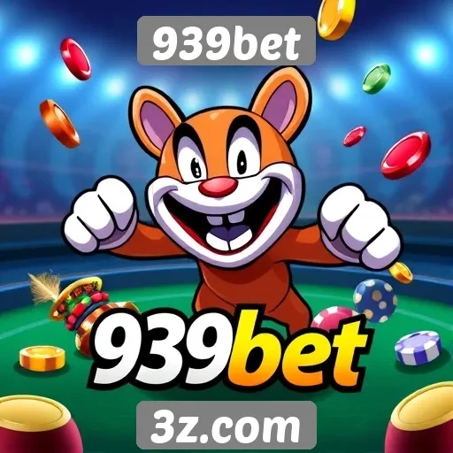 Diversidade de jogos disponíveis no 939bet