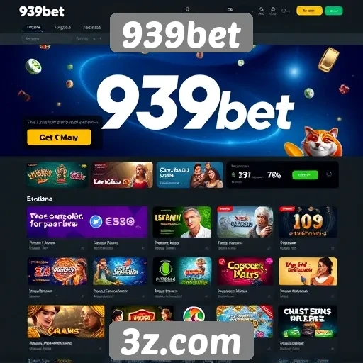 Acessibilidade e design do site 939bet